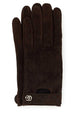 Gucci Brown Suede Gloves