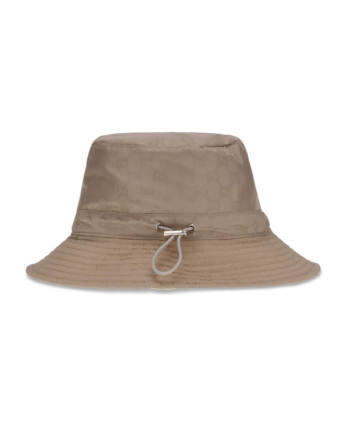 Gucci Reversible Gg Nylon Bucket Hat