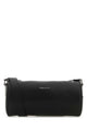 Alexander Mcqueen Black Leather Mcqueen Roller Crossbody Bag