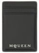Alexander Mcqueen Black Calf Skin Wallets