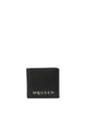 Alexander Mcqueen Black Calf Skin Wallets