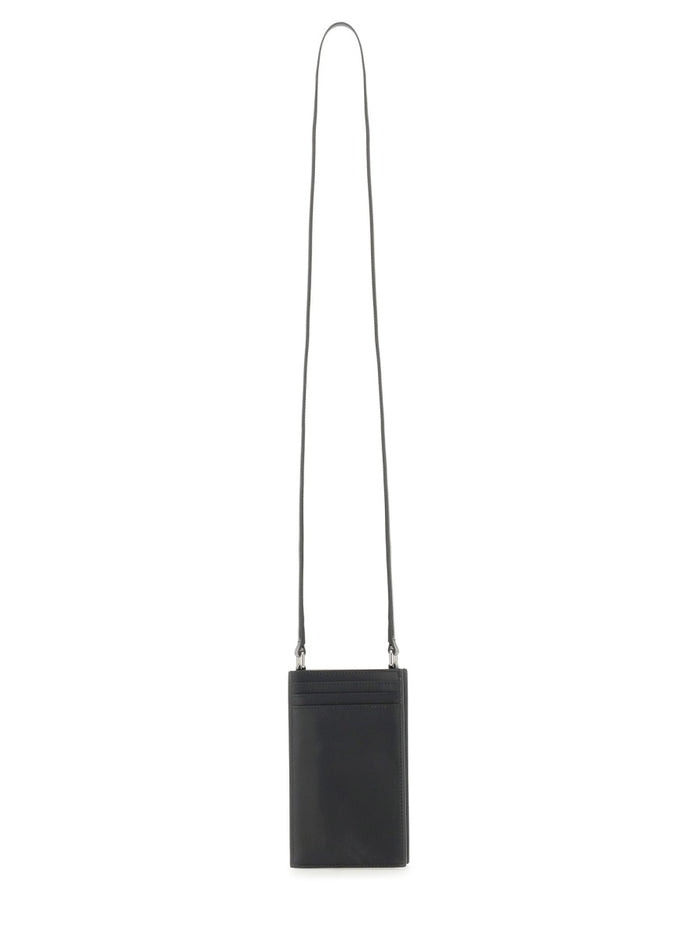 Alexander Mcqueen Black Calf Skin Mobile