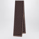 Gucci Patterned Rectangular Wool Scarf