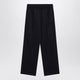 Gucci  Navy Blue Pants In Technical Jersey