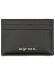 Alexander Mcqueen Black Calf Skin Wallets