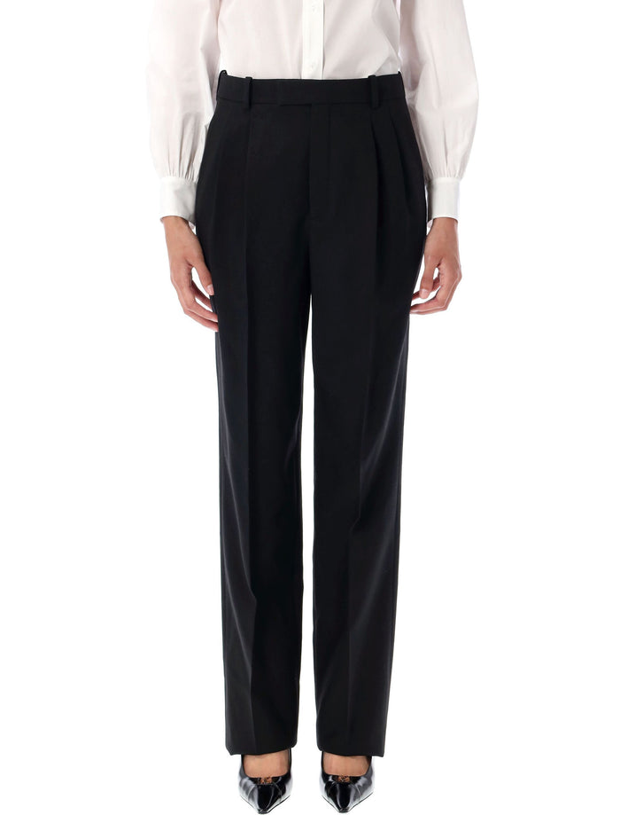 Saint Laurent Black Wool Pant