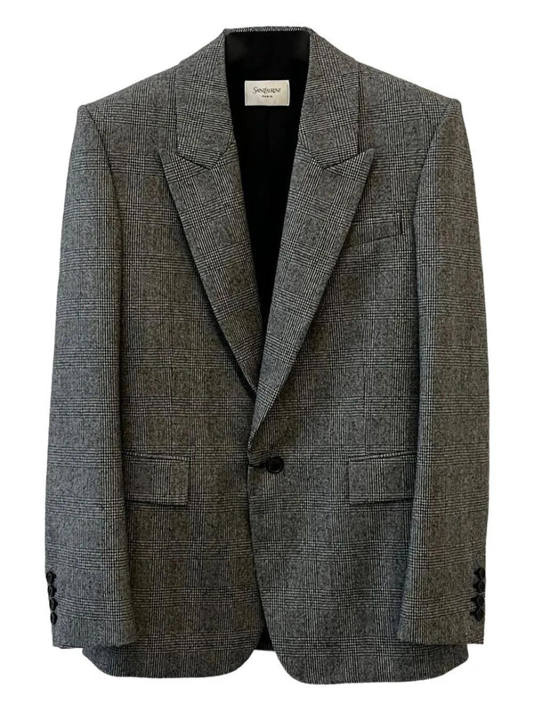Saint Laurent Grey Wool Jacket
