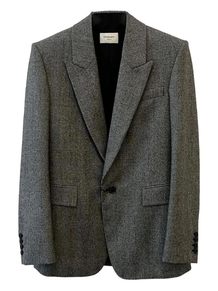 Saint Laurent Grey Wool Jacket