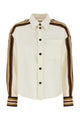 Bottega Veneta Ivory Viscose Blend Shirt