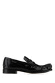 Bottega Veneta Black Leather Truman Loafers