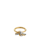 Bottega Veneta Gold Tone Silver Knot Accessory