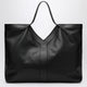 Saint Laurent Black Leather Maxi Shopping Bag