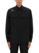 Alexander Mcqueen Black Poplin Shirt