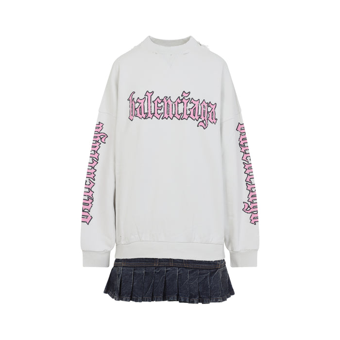 Balenciaga Hybrid Mini Dress