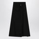 Balenciaga  Draped Black Skirt In Crêpe