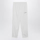 Balenciaga Logo Jogging Pants In White Polyester