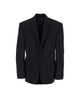 Balenciaga  Single-Breasted Jacket Black In Wool