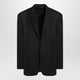 Balenciaga Single-Breasted Jacket Black In Wool
