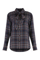Saint Laurent Check Pattern Shirt