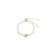 Gucci Adjustable Pearl Bead Bracelet