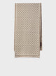 Gucci Fringed Geometric Pattern Scarf
