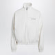 Balenciaga Women's Back Track Jacket In White Technical Polyester