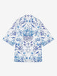 Alexander Mcqueen Prnt Boxy Hawain Sht