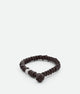 Bottega Veneta Sterling Fondant Leather Bracelet