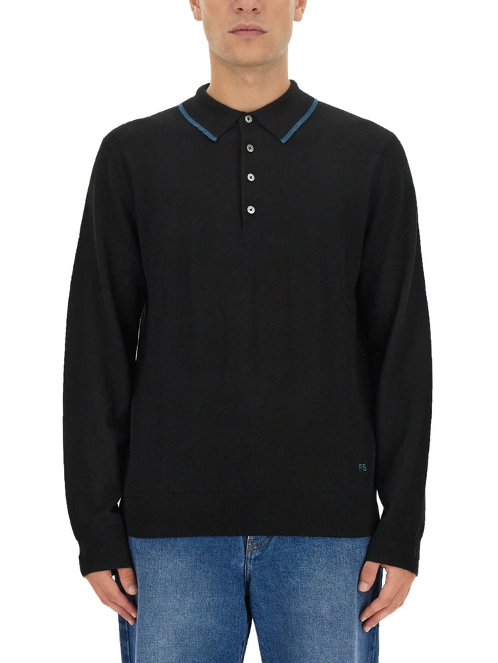 Ps By Paul Smith Polo With Logo