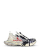 Balenciaga Eggshell Red Navy Sneakers