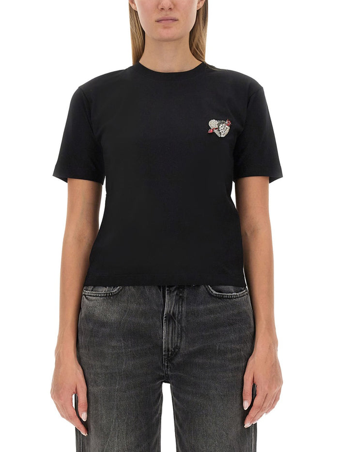 Msgm T-Shirt With Logo