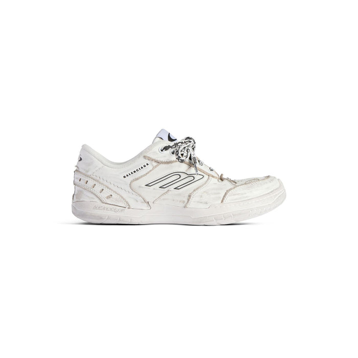 Balenciaga White Leather Upper Rubber Sole Shoes