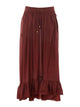 Zimmermann Zimmermann Merlot Aster Maxi Skirt