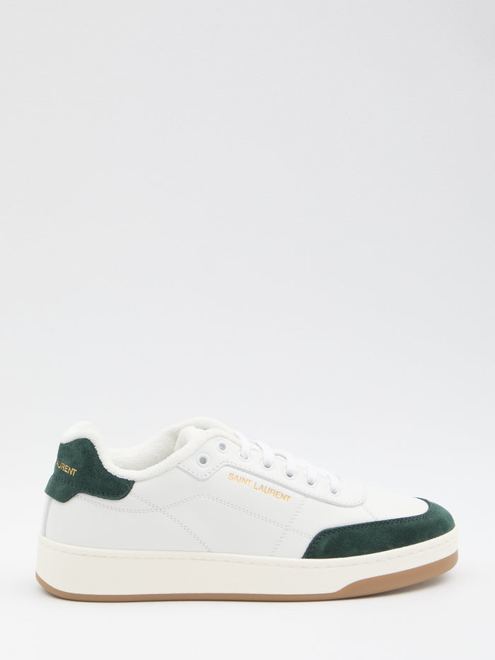 Saint Laurent White Leather Sneaker