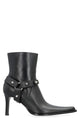 Balenciaga City Boots In Leather
