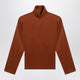Saint Laurent Caramel Silk-Blend Blouse