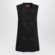Gucci Black Vest With Large Buttons