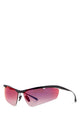 Balenciaga Silver Metal Boomerang Sunglasses
