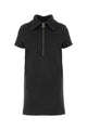 Gucci Melange Dark Grey Stretch Jersey Dress
