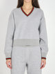 Gucci Grey Cotton Blend Sweatshirt