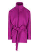 Saint Laurent Wool Mandarin Collar Coat