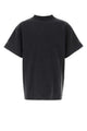 Balenciaga Slate Cotton Oversize Reversbile T-Shirt