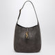 Saint Laurent Small Le 5 À 7 Grey Suede Bag