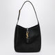 Saint Laurent Black Le 5 À 7 Shoulder Bag In Pony-Effect Leather