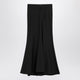 Balenciaga  Black Long Wool Skirt