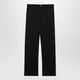 Balenciaga Too Far Tailored Trousers In Dry Wool, Black