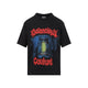 Balenciaga Black Medium Fit Cotton T-Shirt