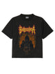 Balenciaga Sacré Cœur Print Mediumfit Cotton Tshirt In Black