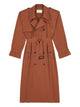 Saint Laurent Cotton And Silk Trench Coat