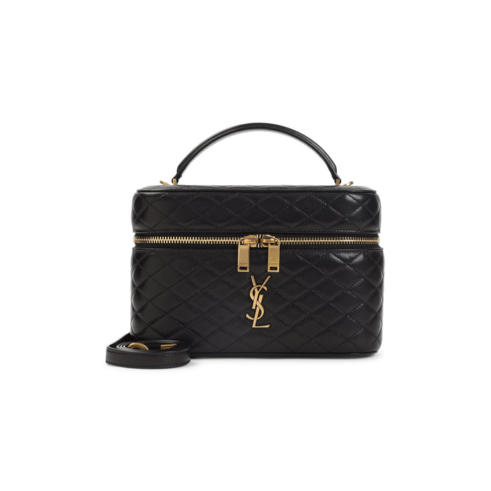 Saint Laurent Large Leather Shoulder Bag Gaby Vanity